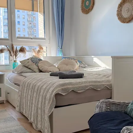 Coast With Sauna & Gym, 5 Min To Baltic Sea & Polsat Arena Apartment *