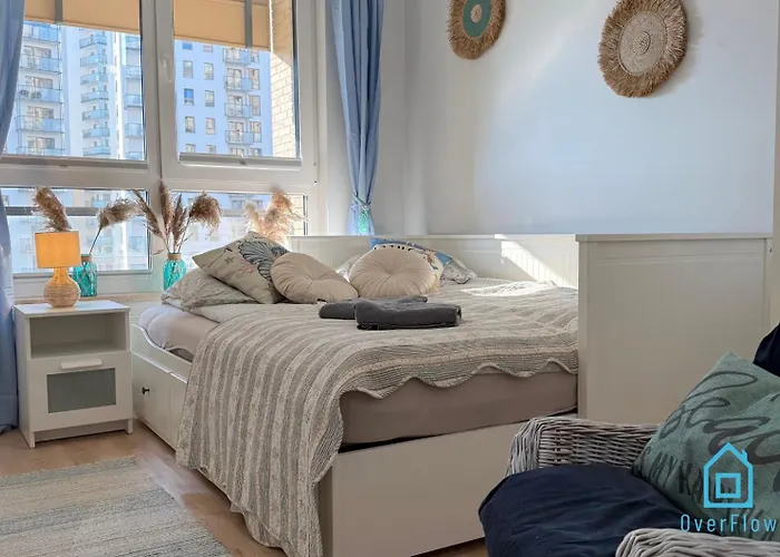 Coast With Sauna & Gym, 5 Min To Baltic Sea & Polsat Arena Appartement *